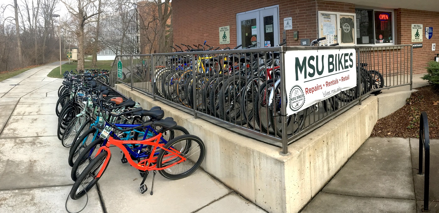 MSU Bikes Service Center in East Lansing